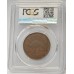 AUSTRALIA 1946 . ONE 1 PENNY . PCGS XF45